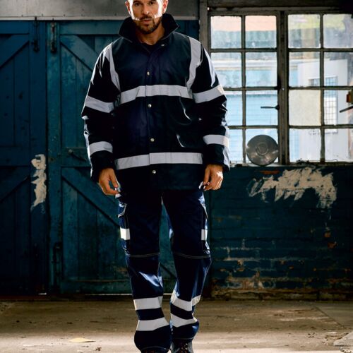 Hi-vis security jacket (HVP301) Thumbnail